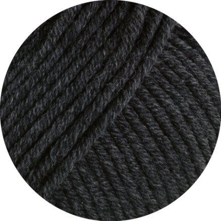 Lana Grossa Cool Wool Superbig Melange Garn 218 Mørkegrå Melange Lana Grossa Cool Wool Superbig Melange Garn 218 Mørkegrå Melange