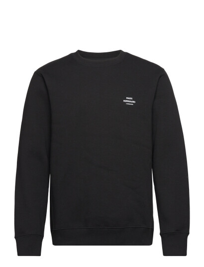 Mads Nørgaard Standard Crew Logo Sweat Fav - Black - XXL
