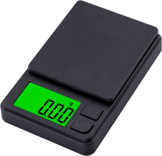 INF Digital kjøkkenvekt / smykkevekt 500 g / 0,01 g