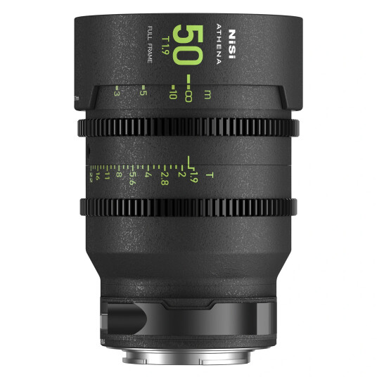 NiSi Cine Lens 50mm T1.9 RF-Mount Athena Prime NiSi Cine Lens 50mm T1.9 RF-Mount Athena Prime