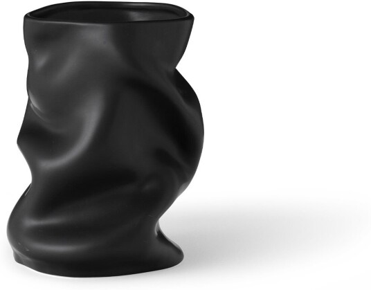 Audo Copenhagen Collapse Vase Black H:20 Vaser Sofia Tufvasson Svart