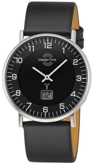 Master Time Herreklokke MTGS 10560 22L Funk Advanced Sort/Lær Ø42 mm