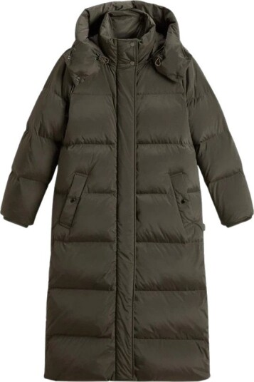 Woolrich Dame Frakker Grønn XL, Woolrich Dame Frakker Grønn XL,