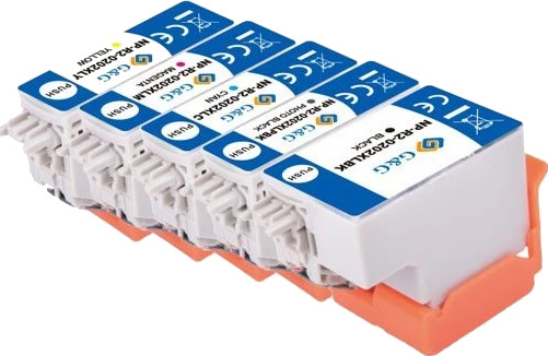 TB Blekkpatron Pakke No.202XL Sort/CMY/BK Høykapasitet (20ml/4x12ml), erstatter Epson C13T02G74010