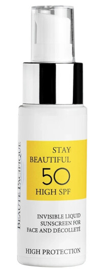 Beauté Pacifique Stay Beautiful SPF 50 Solkrem 50 ml - Fuktighetsgivende og Kjølende