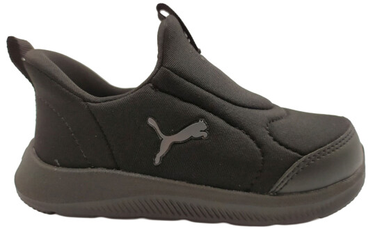 Puma Fun Racer 2 Slip On Infant Sneakers Black/Cool Dark Gray 24