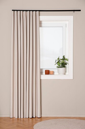 Hasta Blendingsgardin Extra Wide Nova 268x280 cm Beige