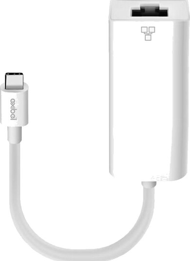Exibel USB-C Gigabit nettverksadapter – hvit