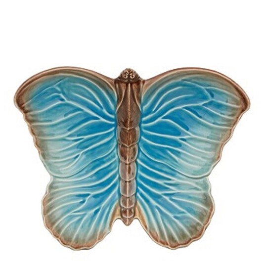 Bordallo Pinheiro Cloudy Butterfly fat 33 cm