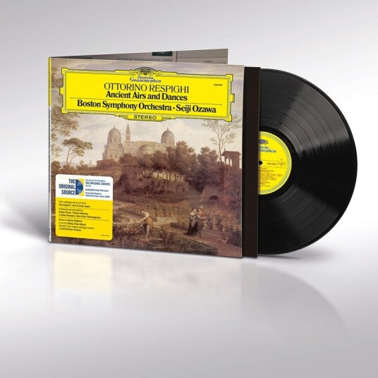 Boston Symphony Orchestra Respighi Ancient Airs Dances The Original Source Vinyl
