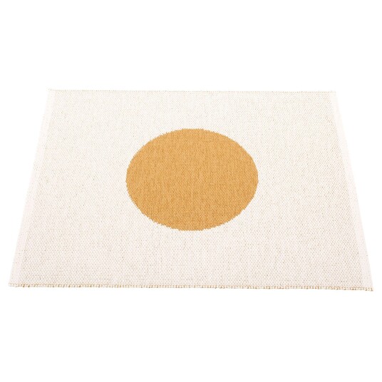 Pappelina Vera matte 70x90 cm small one ochre / vanilla