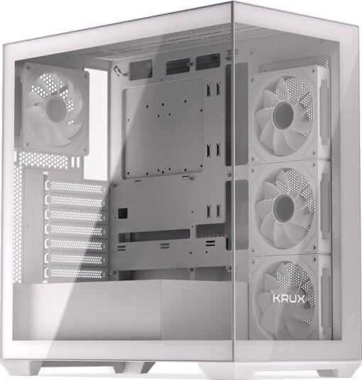 Krux Exo KRXD009 RGB Midi Tower ATX Hvit Krux Exo KRXD009 RGB Midi Tower ATX Hvit