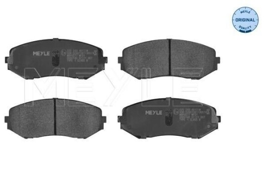 Bremseklosser MEYLE 025 243 4617/W
