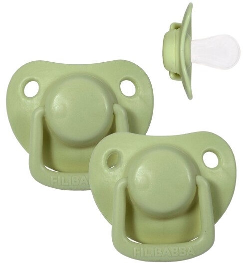 Filibabba Sutter 2-Pak - Pistachio 0-6 Mdr. - Green - ONE SIZE