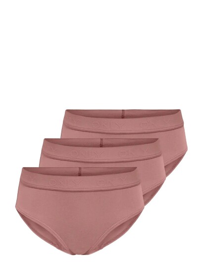 Kids Only Kmglola 3 Pack Logo Briefs Acc Pink 92