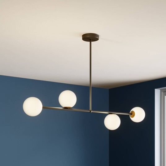 Sigma Gama 4 pendellampe fire lamper svart