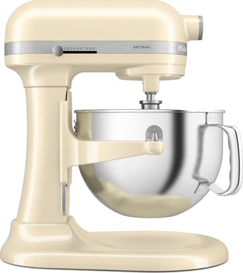 KitchenAid Artisan Kjøkkenmaskin 5,6L med bolleløft og 11 hastigheter - Kremhvit 5KSM60SPXEAC KitchenAid Artisan Kjøkkenmaskin 5,6L med bolleløft og 11 hastigheter - Kremhvit 5KSM60SPXEAC
