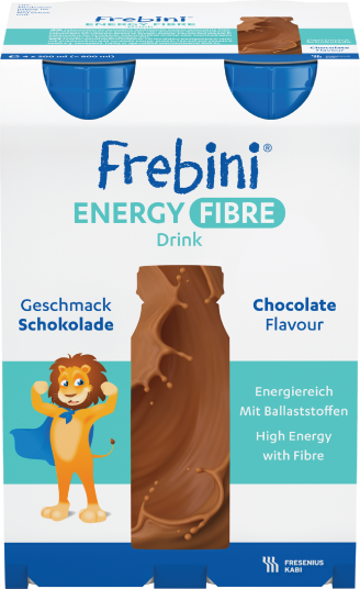 Frebini Energy Fibre Drink Næringsdrikk Sjokolade 4x200 ml Frebini Energy Fibre Drink Næringsdrikk Sjokolade 4x200 ml