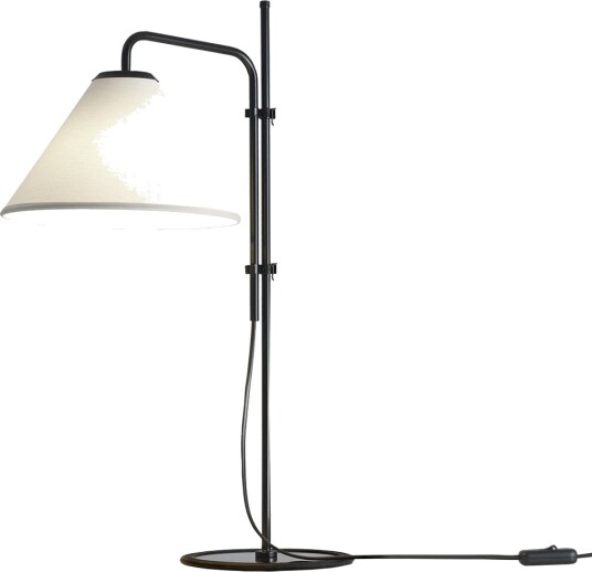 Funiculi S Bordlampe Med Tekstilskjerm Høyde 61