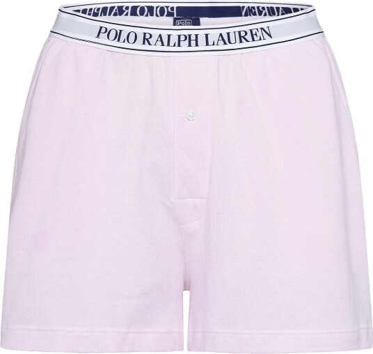 Polo Ralph Lauren Intimates Knit Oxford Boxer   Pink   M