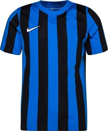 Nike Spillerdrakt DF Striped Division IV   Blå/Svart/Hvit Barn størrelse M: 137 147 cm