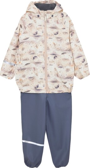 CeLaVi Rainwear Set Aop Grey 110