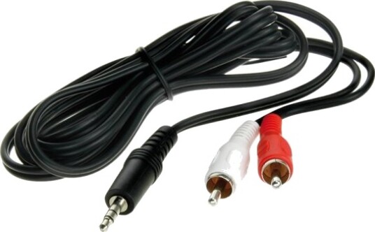 Adapterkabel 3,5Mm Minjack Til Phono 1,5 Meter