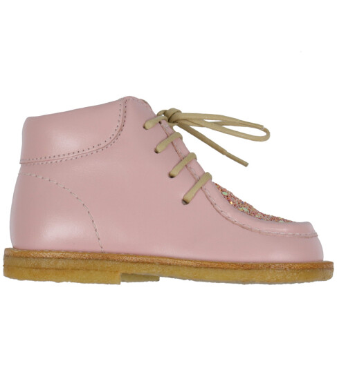 Angulus Babysko Pale Rose/Rose Glitter 24 Babysko Flerfarget Metallic Rosa