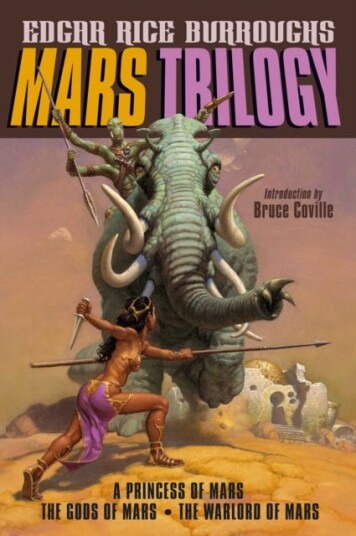 Mars Trilogy Av Edgar Rice Burroughs