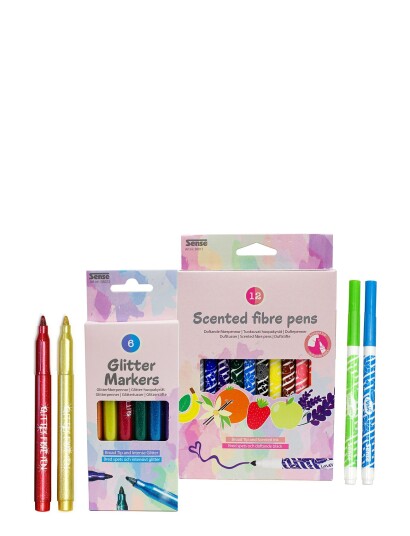 Sense Pack Med Pennor - Multi/patterned - ONE SIZE