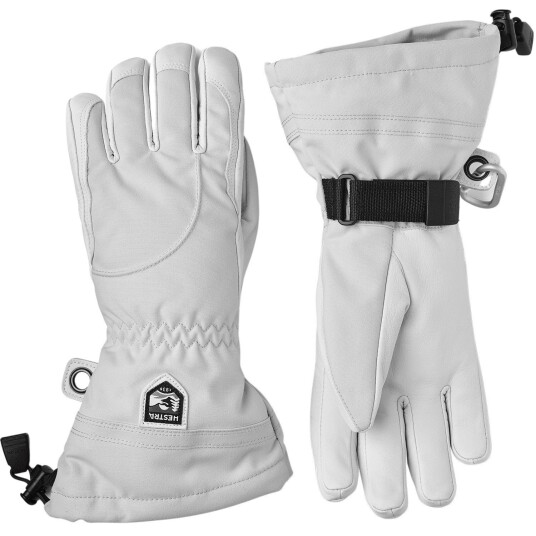 Hestra Heli Ski, Skihansker, Dame, Pale grey/Offwhite Hestra Heli Ski, Skihansker, Dame, Pale grey/Offwhite