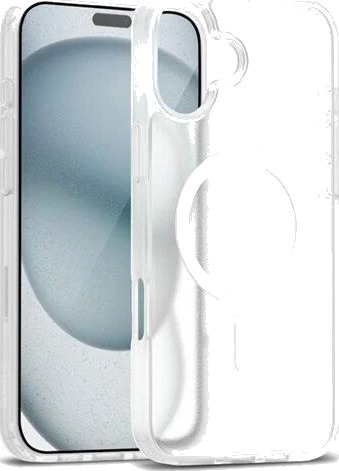 CRONG Hybrid Matte Magnetic MagSafe iPhone 17 Case White