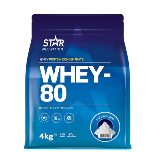 Whey-80 Myseprotein 4 kg Whey-80 Myseprotein 4 kg