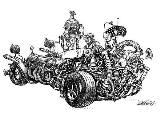 Il Tempo Gigante med Reodor Tegning tre størrelser Mellomstor Il Tempo Gigante med Reodor Tegning tre størrelser Mellomstor