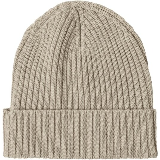 FUB Oat Melange Rib Beanie 80-90 FUB Oat Melange Rib Beanie 80-90