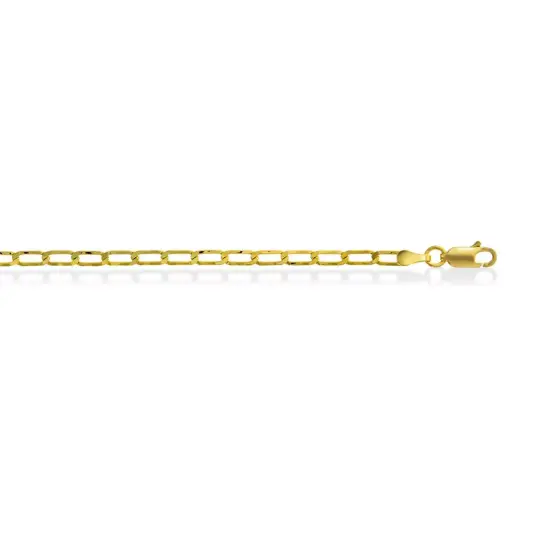 Armbånd i forgylt sølv, 22 cm Armbånd i forgylt sølv, 22 cm