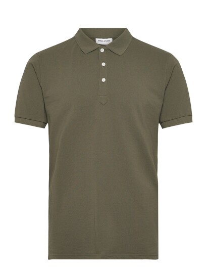 Enkel Studio Polo Shirt Khaki green XXL
