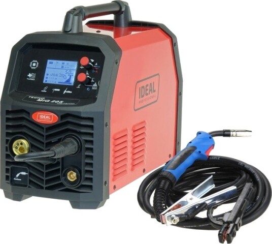 IDEAL PROFESSIONAL TECNO MIG 205 LCD Smeltesveiseapparat