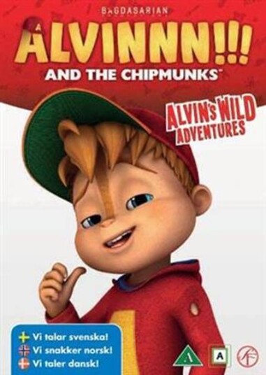 Alvin & Gjengen Alvins Ville Eventyr DVD Alvin & Gjengen Alvins Ville Eventyr DVD