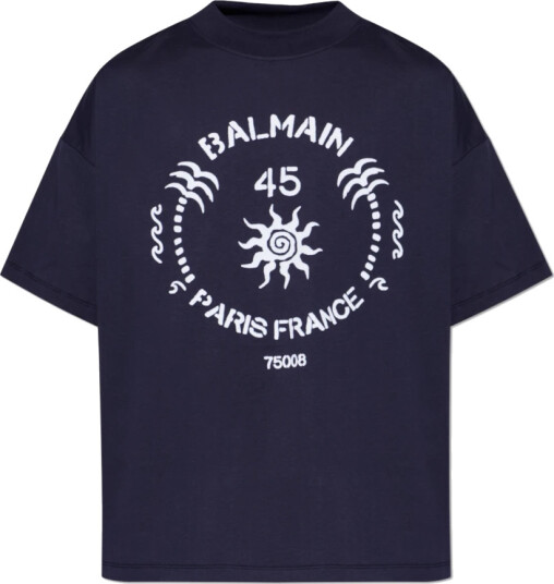 Balmain Herre Topper Blå M,