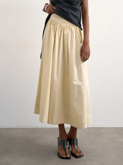 Topshop Sally Maxi Skirt Beige 40 Topshop Sally Maxi Skirt Beige 40