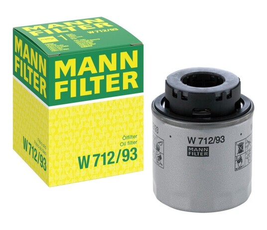 Oljefilter MANN FILTER W 712/93 Oljefilter MANN FILTER W 712/93