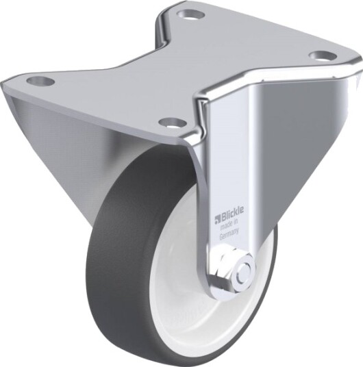 Blickle 754064 Bh-Poth 100G-3 Fast Hjul Hjuldiameter: 100 Mm Bæreevne (Maks.): 300 Kg - 1 Stk. Blickle 754064 Bh-Poth 100G-3 Fast Hjul Hjuldiameter: 100 Mm Bæreevne (Maks.): 300 Kg - 1 Stk.