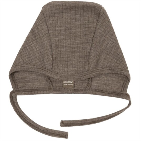 Smallstuff Ull Drop Needle Baby Hjelm Nature 80-86