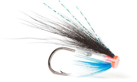 Umpqua Flies Siggi"S Haugar Hitch 15mm Kvalitetsfluer Fra Kjente Leverandører Black/blue