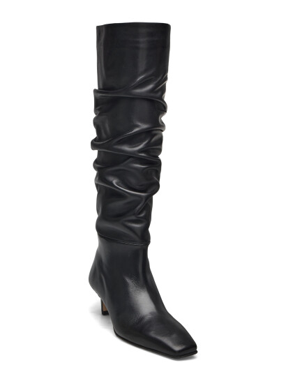 ALOHAS Kalila Leather Boots - Black - 39
