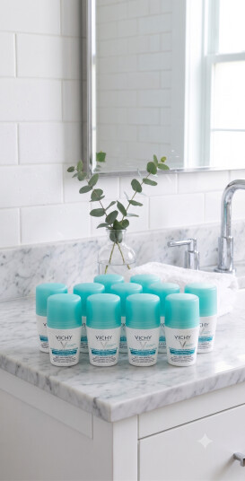 Vichy Anti-Trace 48h antiperspirant 50 ml 10 stykker Vichy Anti-Trace 48h antiperspirant 50 ml 10 stykker