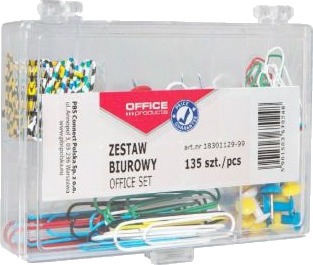 Office Products Office Products Kontorsett Stifter Og Binders/Spiker Office Products Mix 135 Stk. 5901503670248