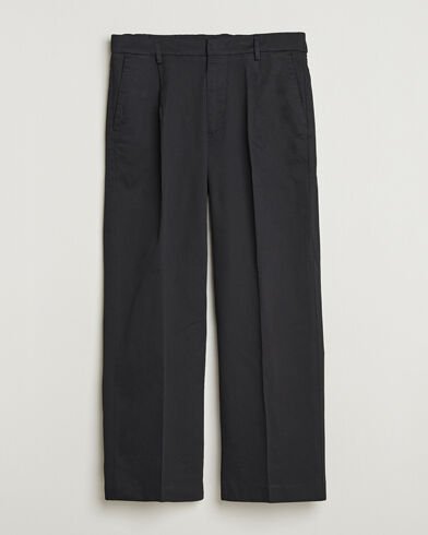 NN07 Kay Relaxed Fit Pleated Trousers Black NN07 Kay Relaxed Fit Pleated Trousers Black