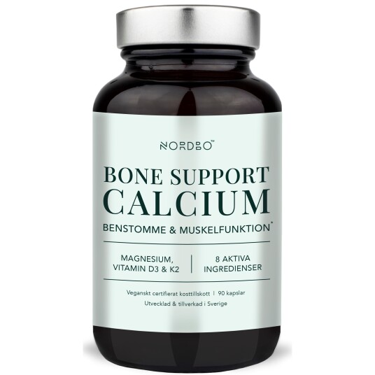 Nordbo Bone Support Calcium 90 kap 90 stk